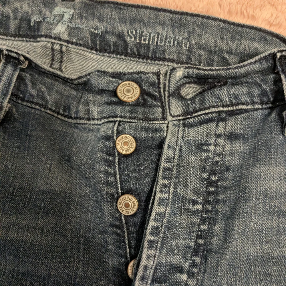 7 For All Mankind Women's Blue Jeans - Picture 6 of 8